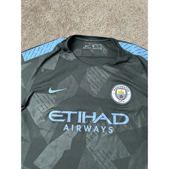 Womens Soccer Jersey Manchester City 2017-2018 Streetwear, Size XL - Picture 3 of 10